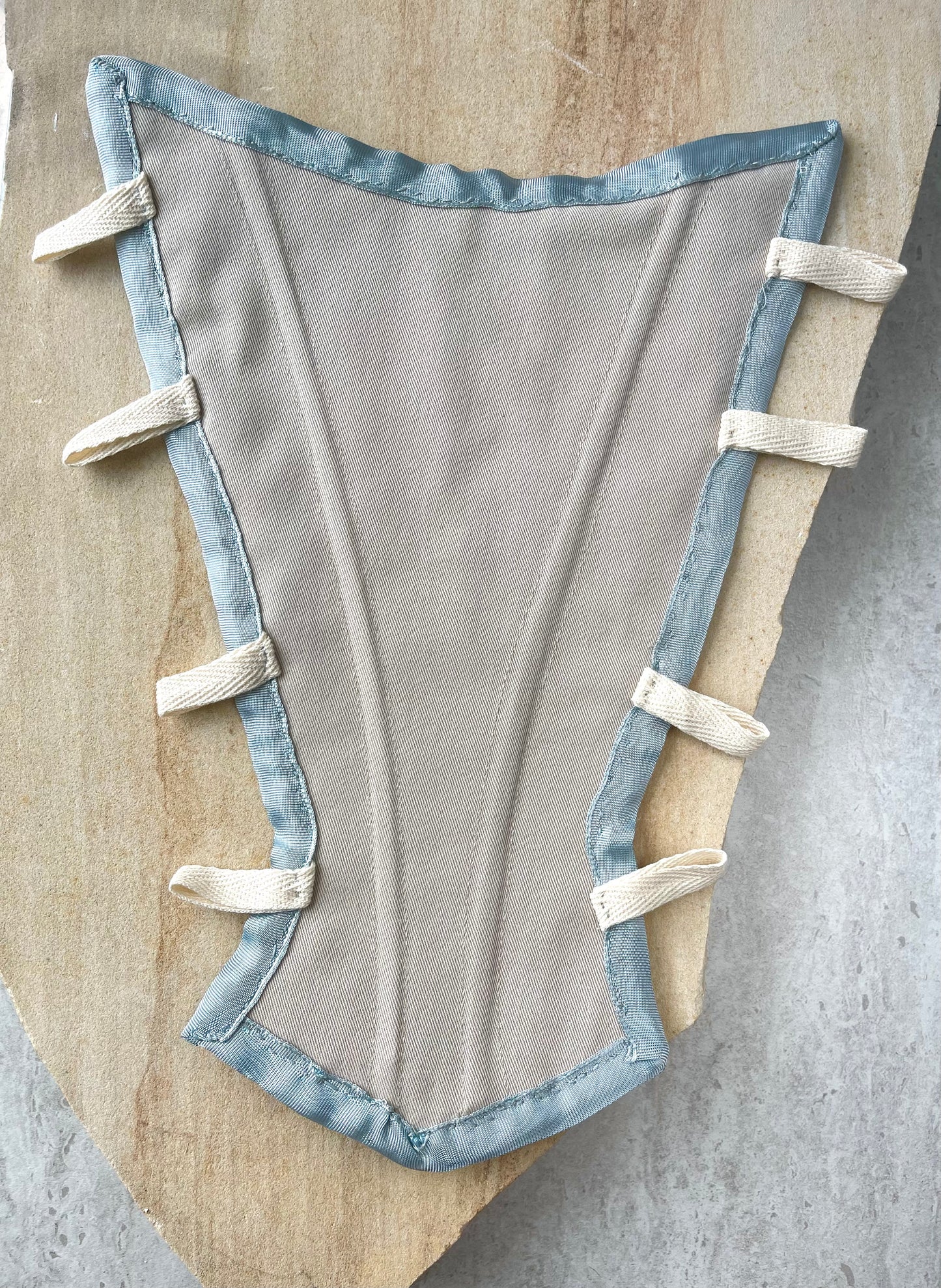 18th Century French Stomacher Opulent Hand Embroidery in Floral Pink and Metallic Thread, 1700s Historical Costumes