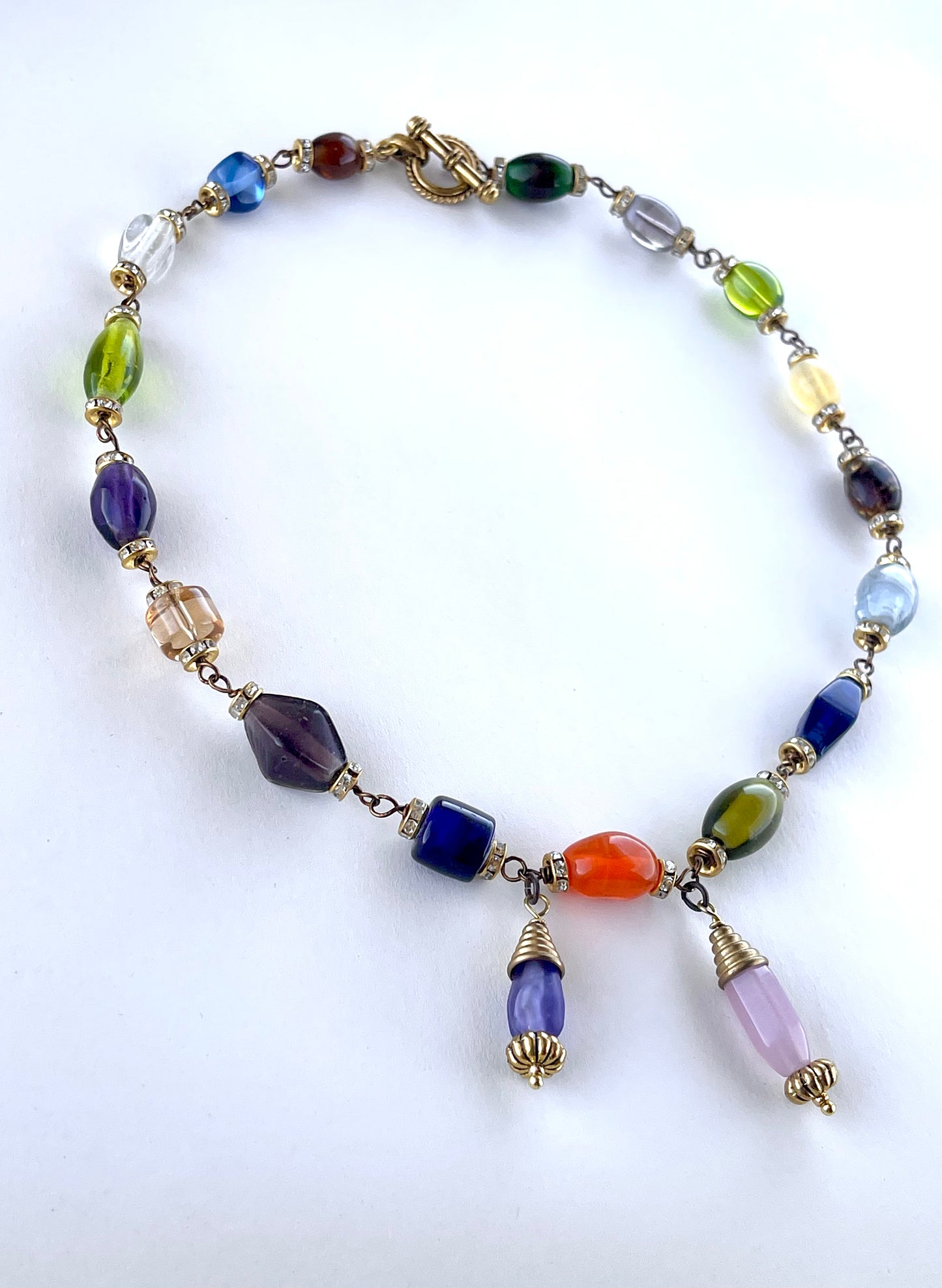 Belat Beti Assyrian Raw Glass Necklace