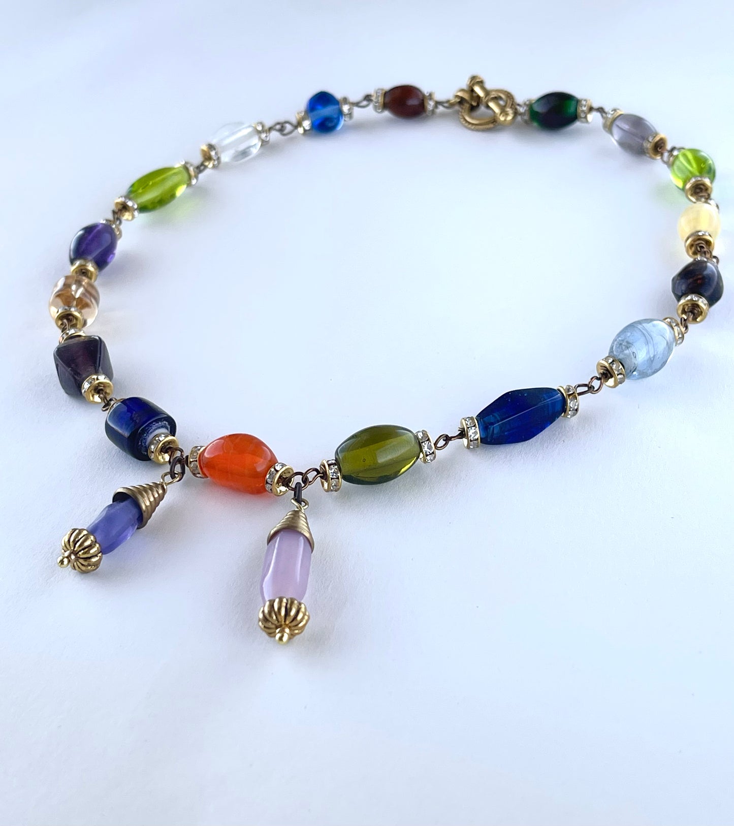 Belat Beti Assyrian Raw Glass Necklace