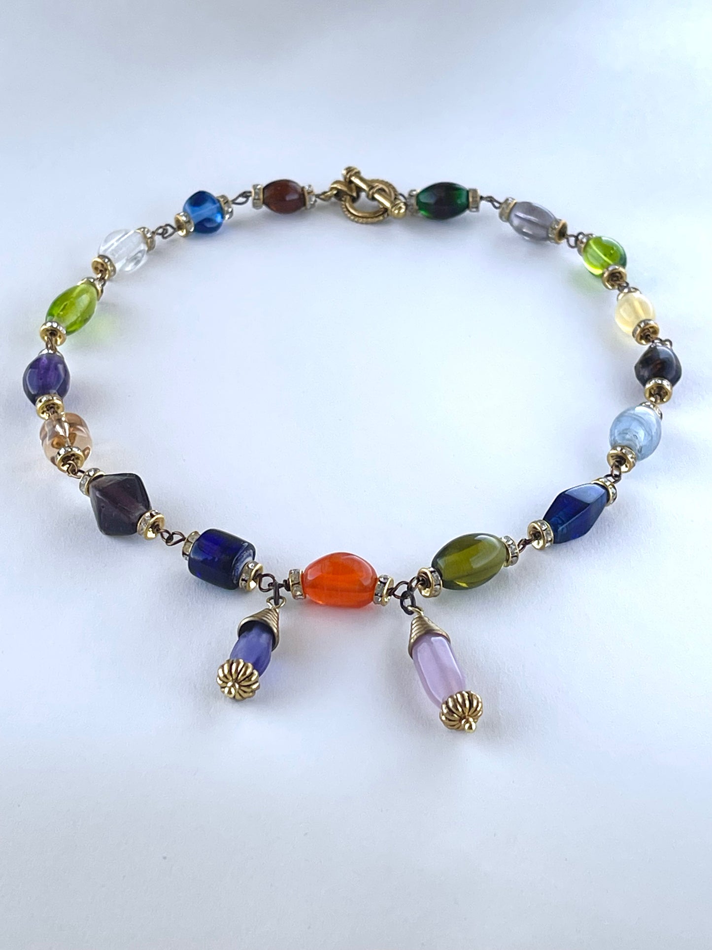 Belat Beti Assyrian Raw Glass Necklace