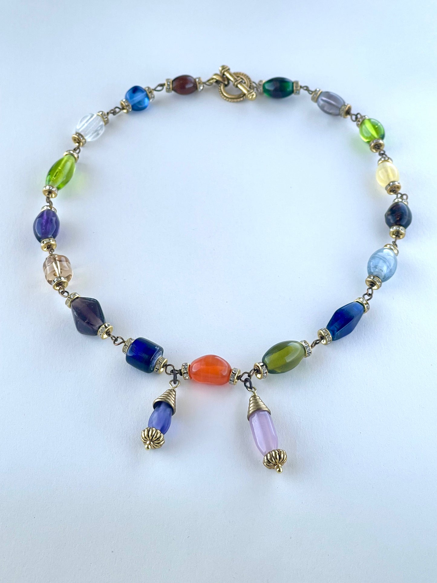 Belat Beti Assyrian Raw Glass Necklace
