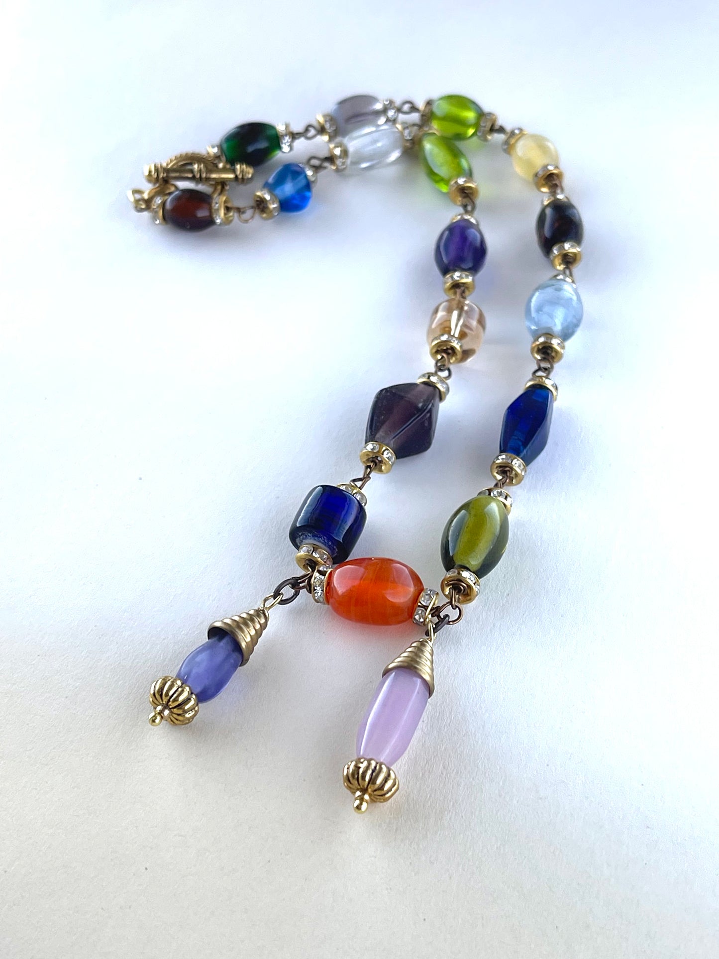 Belat Beti Assyrian Raw Glass Necklace