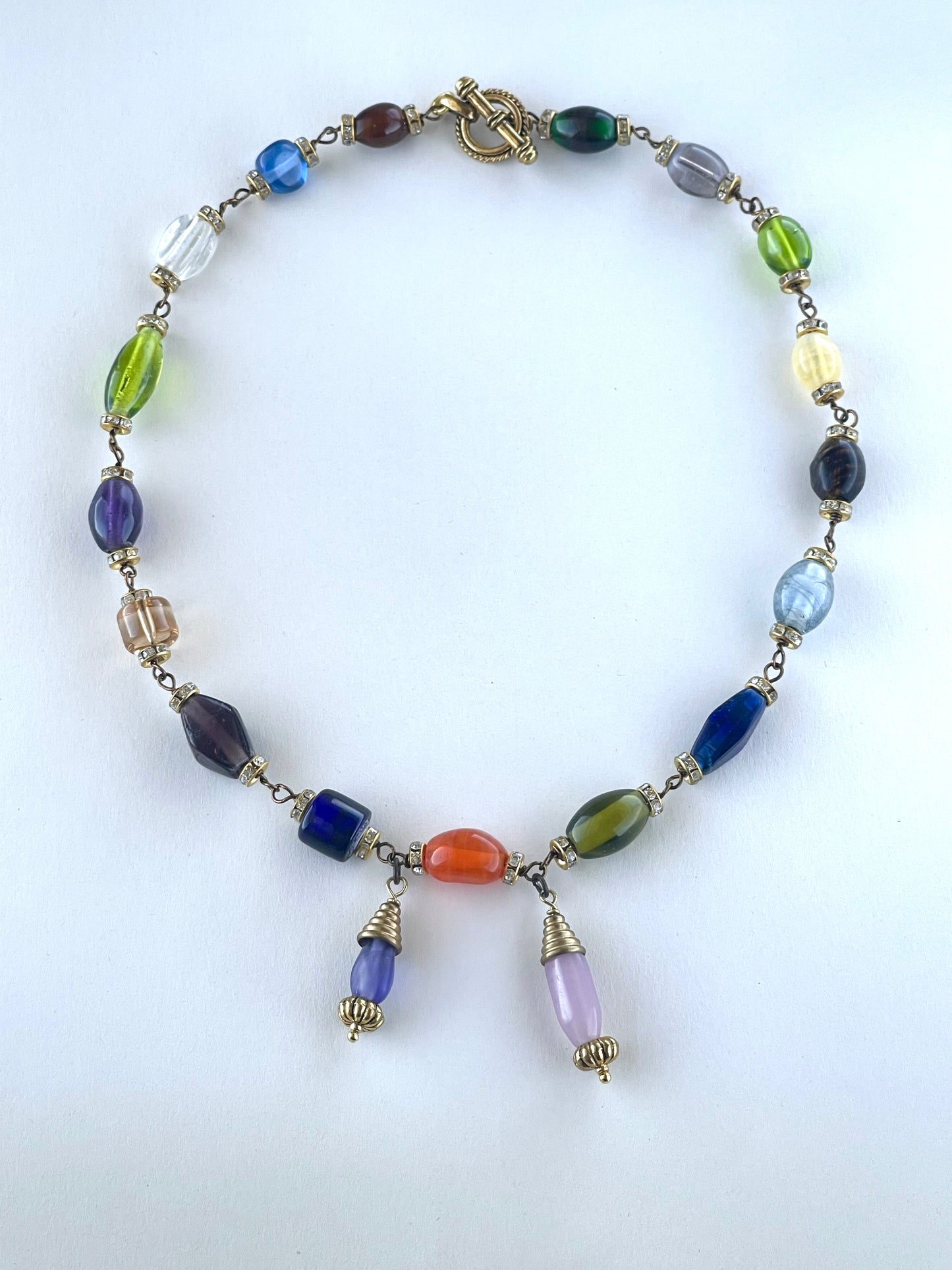 Belat Beti Assyrian Raw Glass Necklace