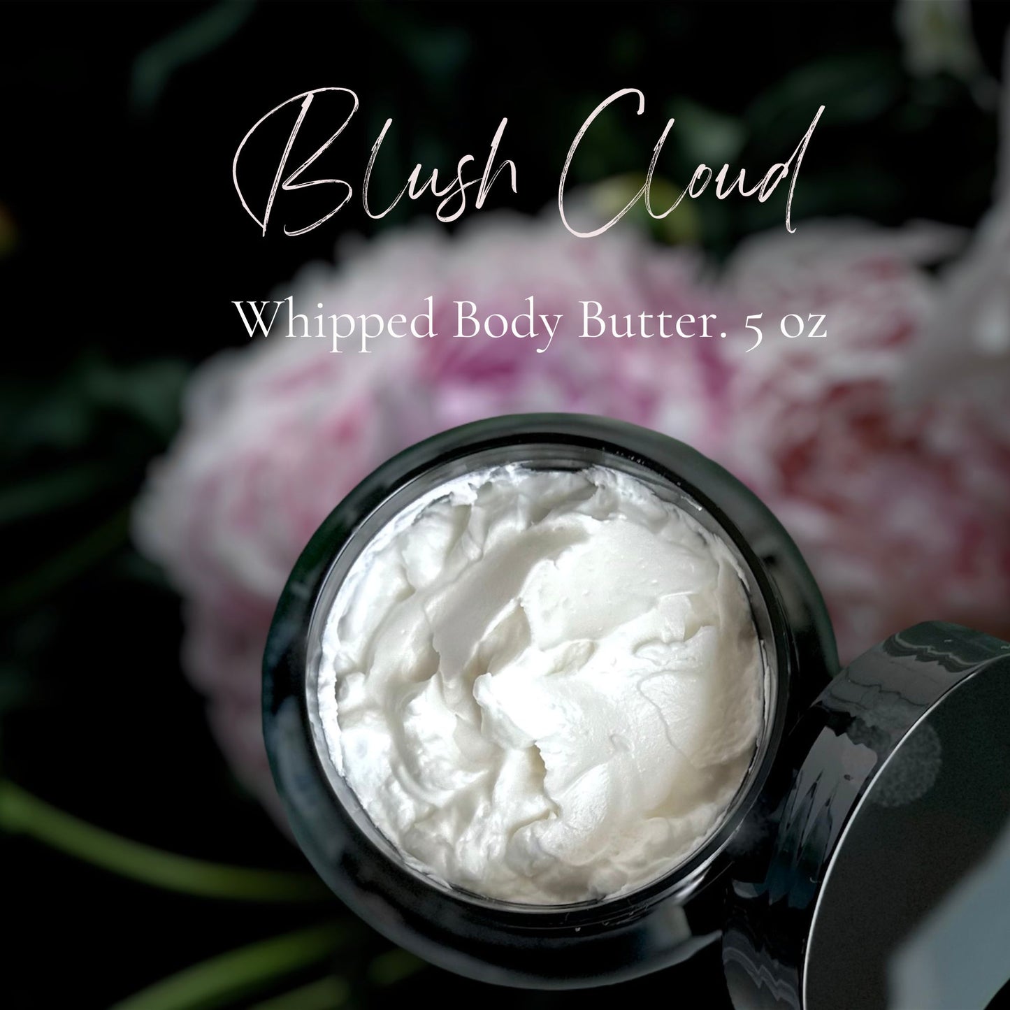 Blush Cloud Whipped Body Butter Net Wt. 5 oz, Nutrient Dense Womens Moisturizer with Shea and Cocoa Butter, Gentle Soft Aroma for Layering