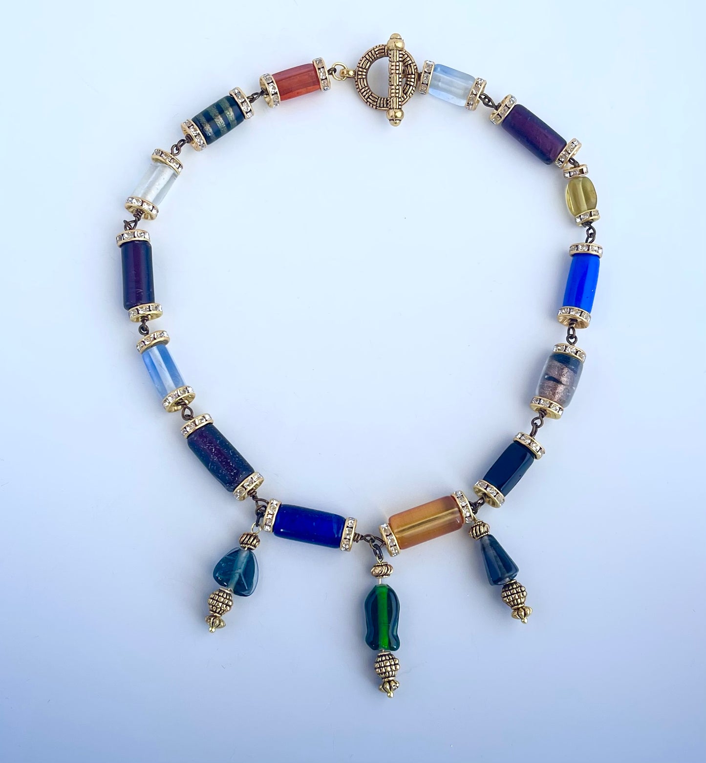 Issi Ekalli Assyrian Raw Glass Necklace