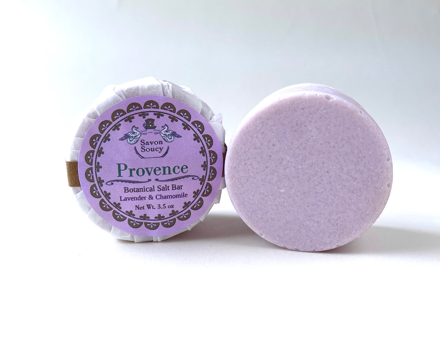 Provence Botanical Salt Soap Bar with Lavender and Chamomile