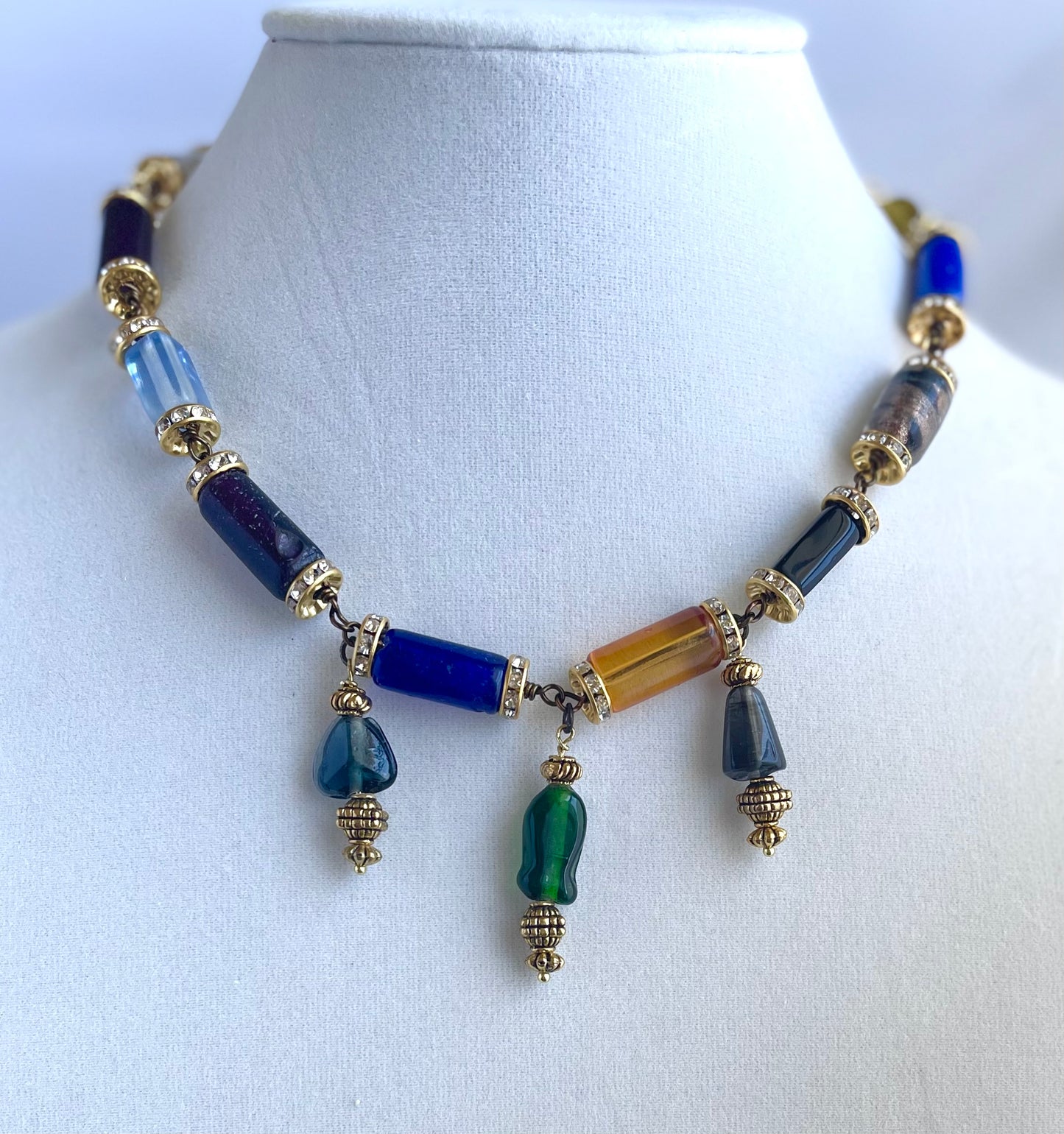 Issi Ekalli Assyrian Raw Glass Necklace