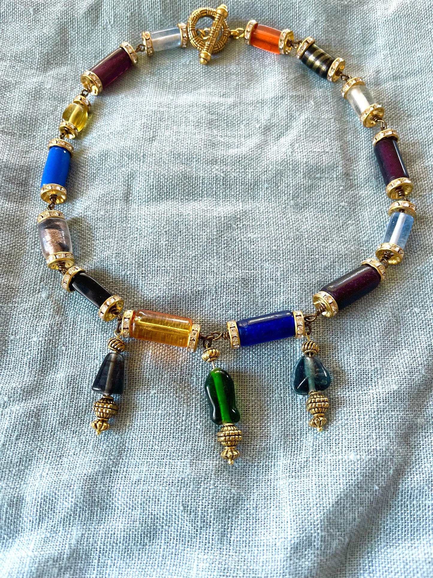 Issi Ekalli Assyrian Raw Glass Necklace