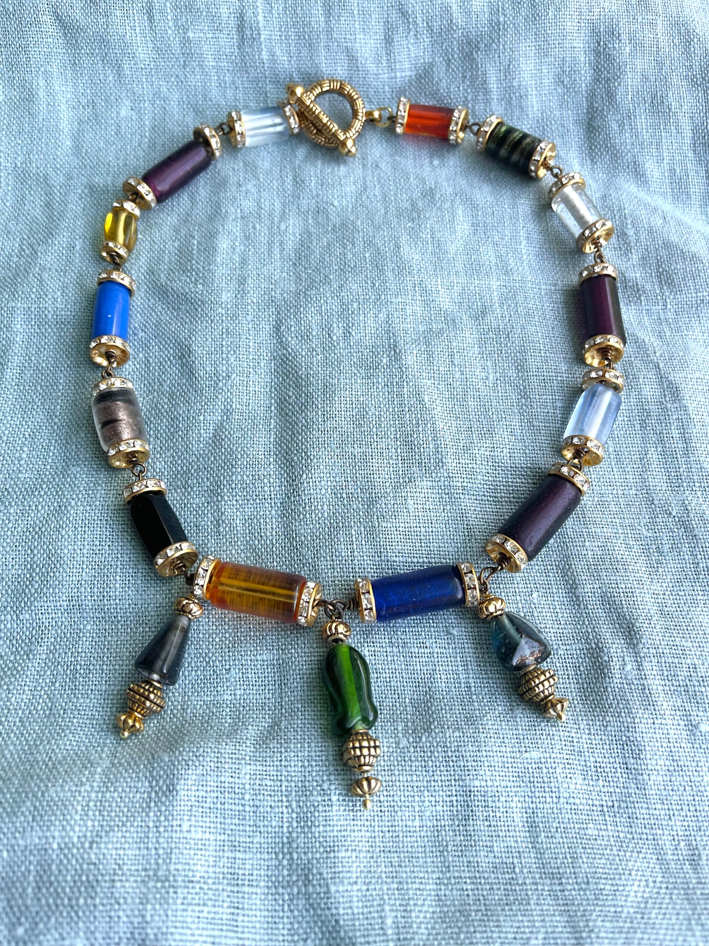 Issi Ekalli Assyrian Raw Glass Necklace